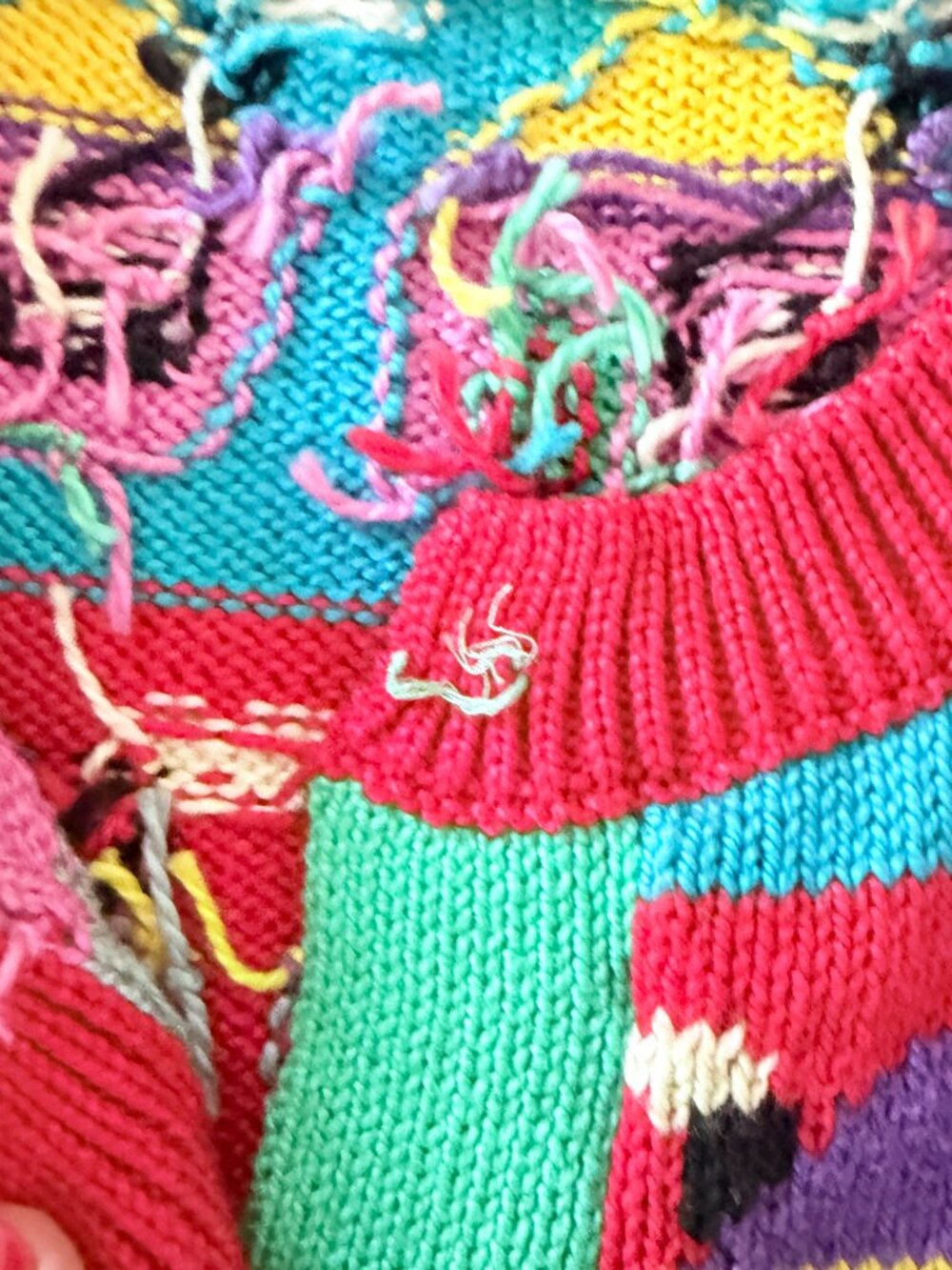 Vintage Christine Foley House Cardigan Cottagecore Sweater Sz 2 Hong Kong - Picture 11 of 11